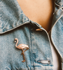 Flamingo broş